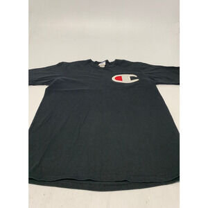 VTG Champion T-shirt Short Sleeve Black L Men's A82
